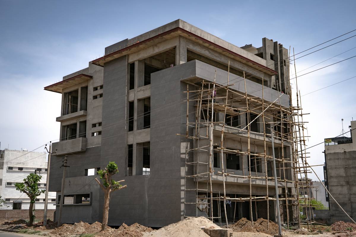 SORS construction project in progress